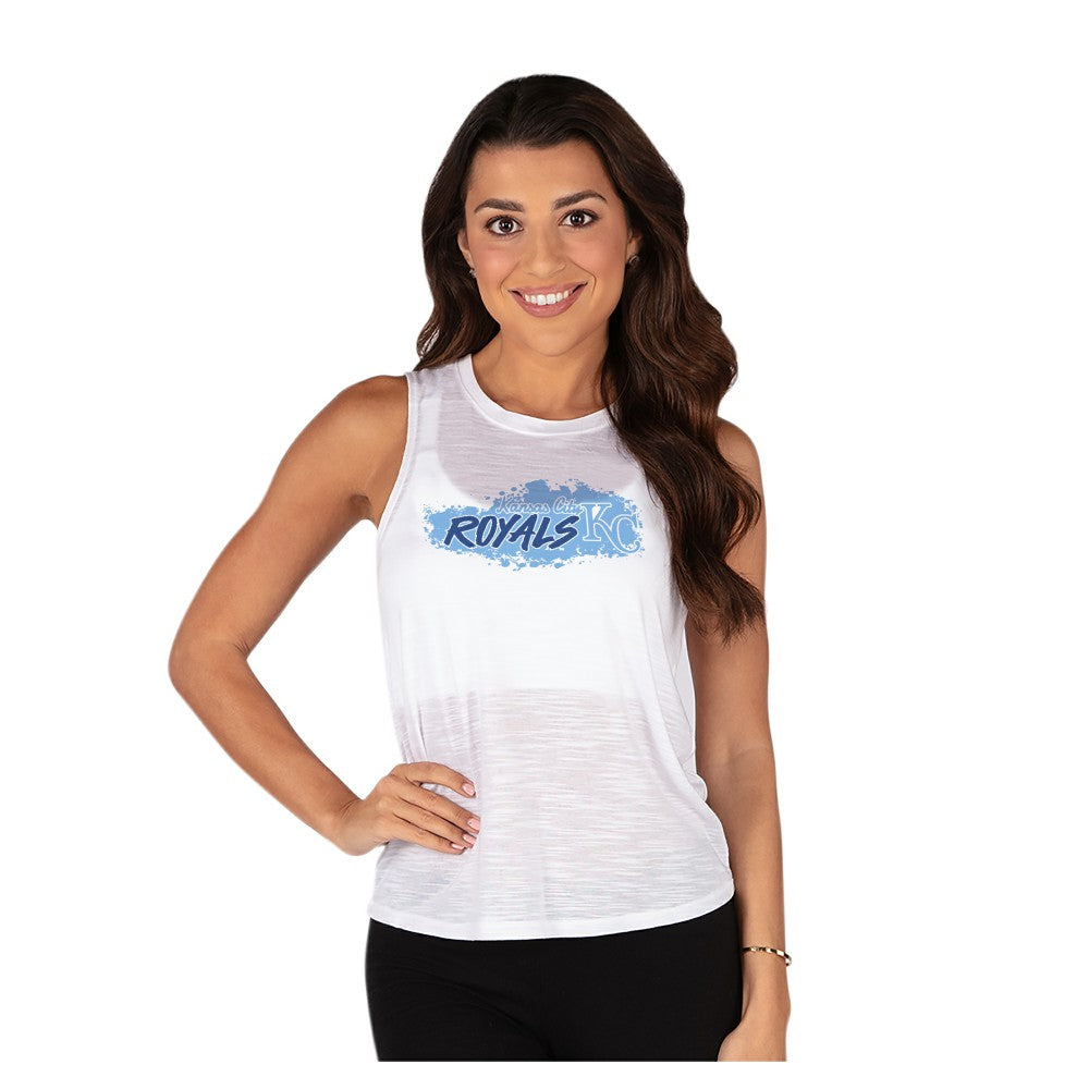 Kansas City Royals Concepts Sport Women's Infuse Slub Tank Top for sale