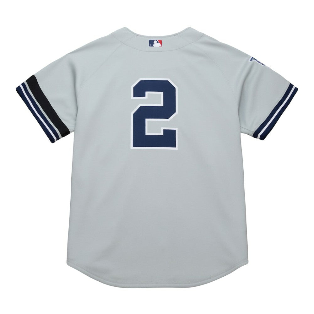 Derek Jeter New York Yankees Mitchell & Ness Cooperstown Collection 2000 World Series Authentic Jersey for sale