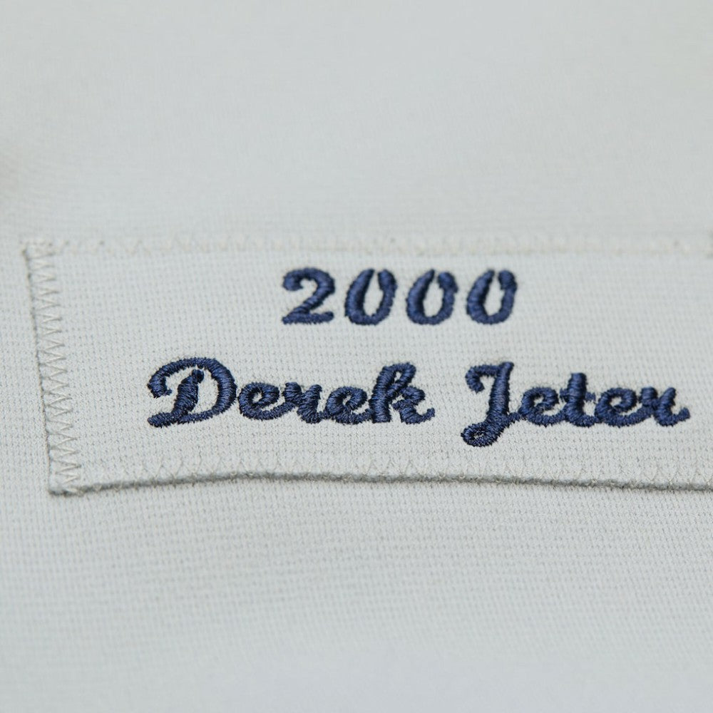 Derek Jeter New York Yankees Mitchell & Ness Cooperstown Collection 2000 World Series Authentic Jersey for sale