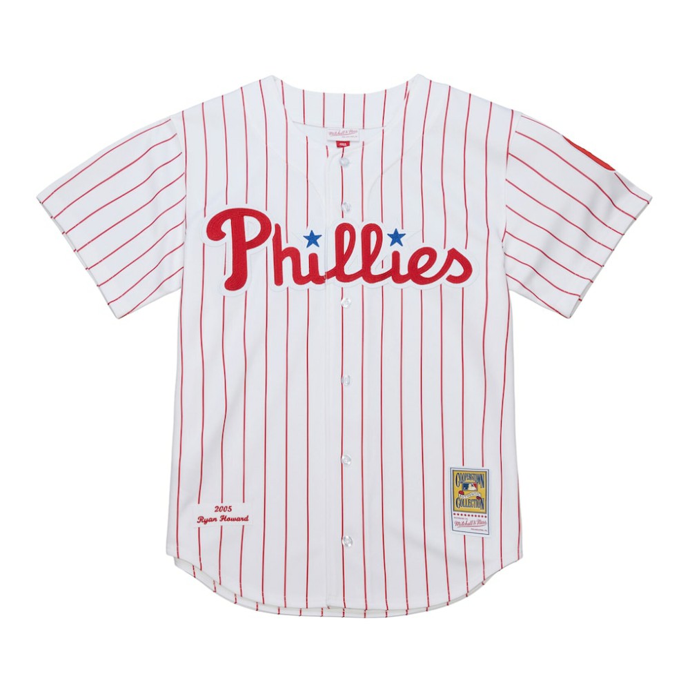 Ryan Howard Philadelphia Phillies Mitchell & Ness Cooperstown Collection Authentic Jersey Outlet
