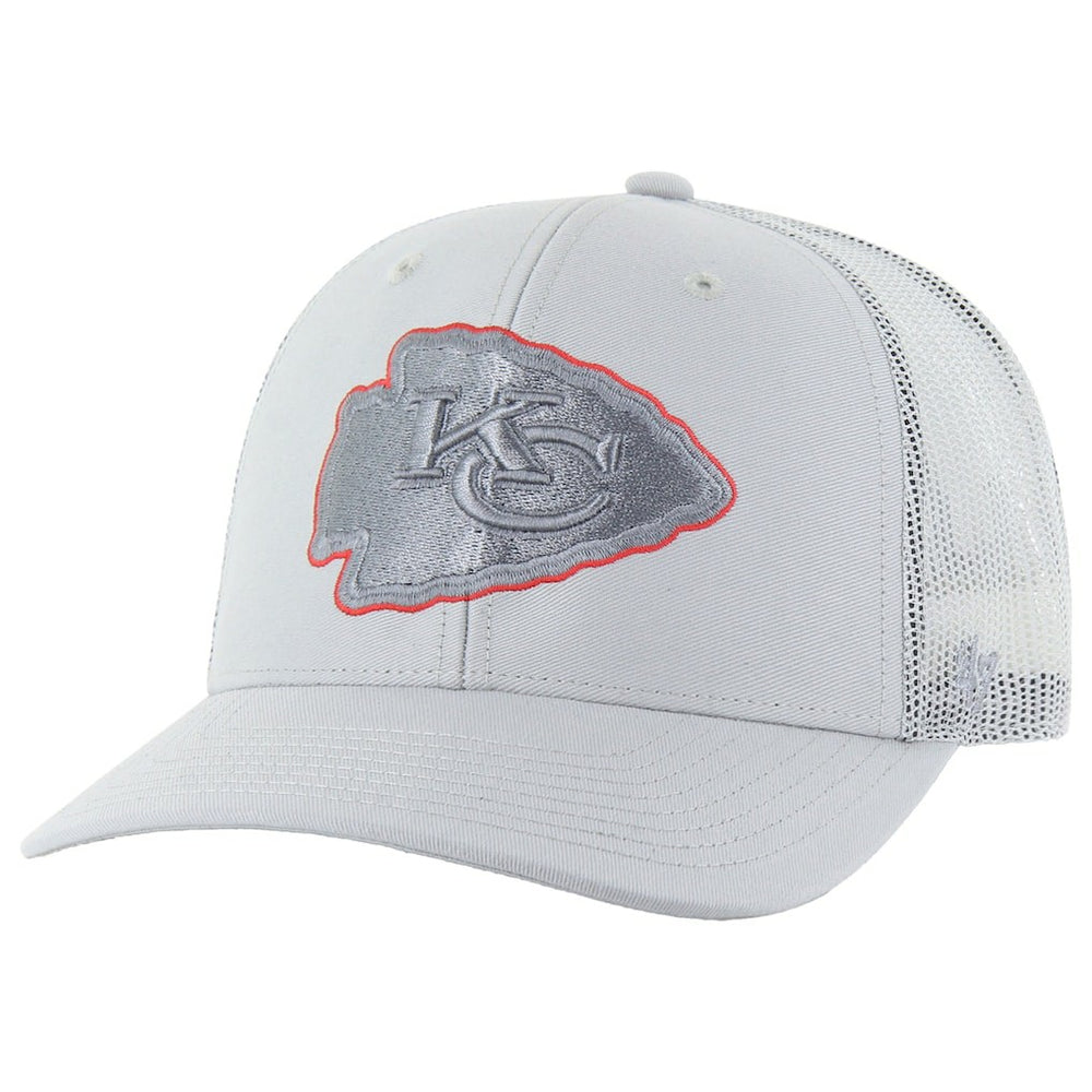 Kansas City Chiefs '47 Trucker Adjustable Hat - Gray - 47 brand