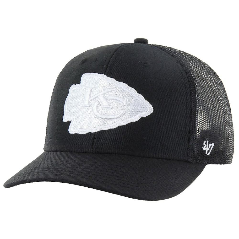 Kansas City Chiefs '47 Trucker Adjustable Hat - Black - 47 brand