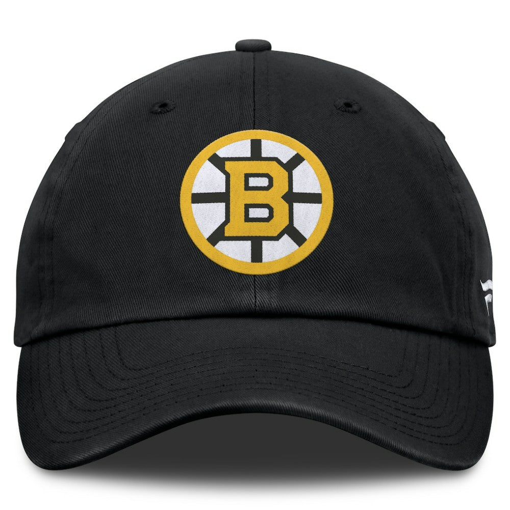 Boston Bruins Fanatics Primary Logo Adjustable Hat - Black | Fanatics sale