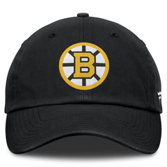 Boston Bruins Fanatics Primary Logo Adjustable Hat - Black | Fanatics sale