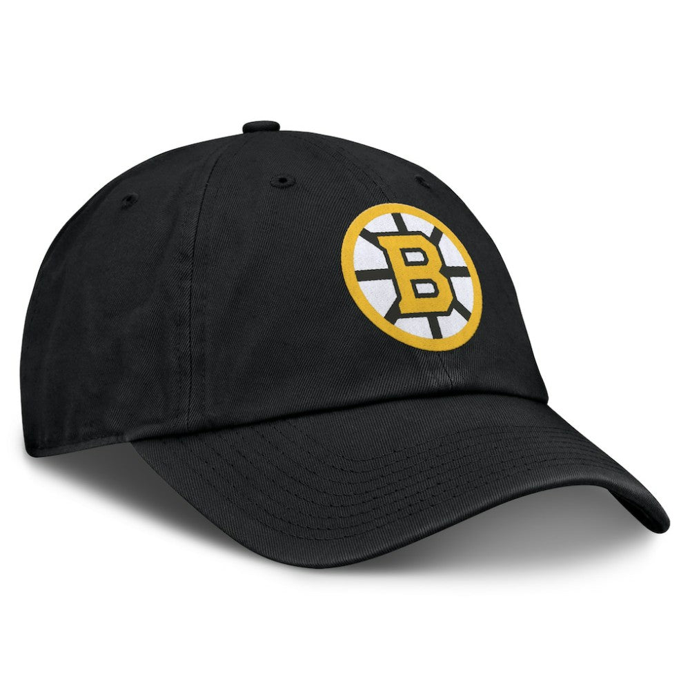 Boston Bruins Fanatics Primary Logo Adjustable Hat - Black | Fanatics sale