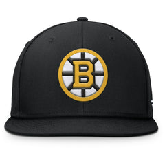 Boston Bruins Fanatics Primary Logo Snapback Hat - Black | Fanatics near me