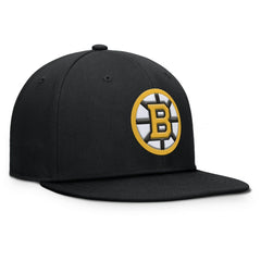 Boston Bruins Fanatics Primary Logo Snapback Hat - Black | Fanatics near me