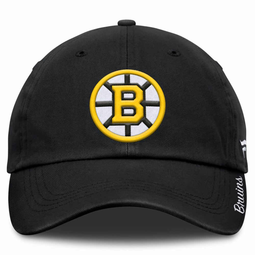 Boston Bruins Fanatics Women's Core Logo Adjustable Hat - Black | Fanatics online