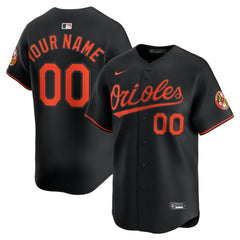 Baltimore Orioles Nike Alternate Limited Custom Jersey Near Me