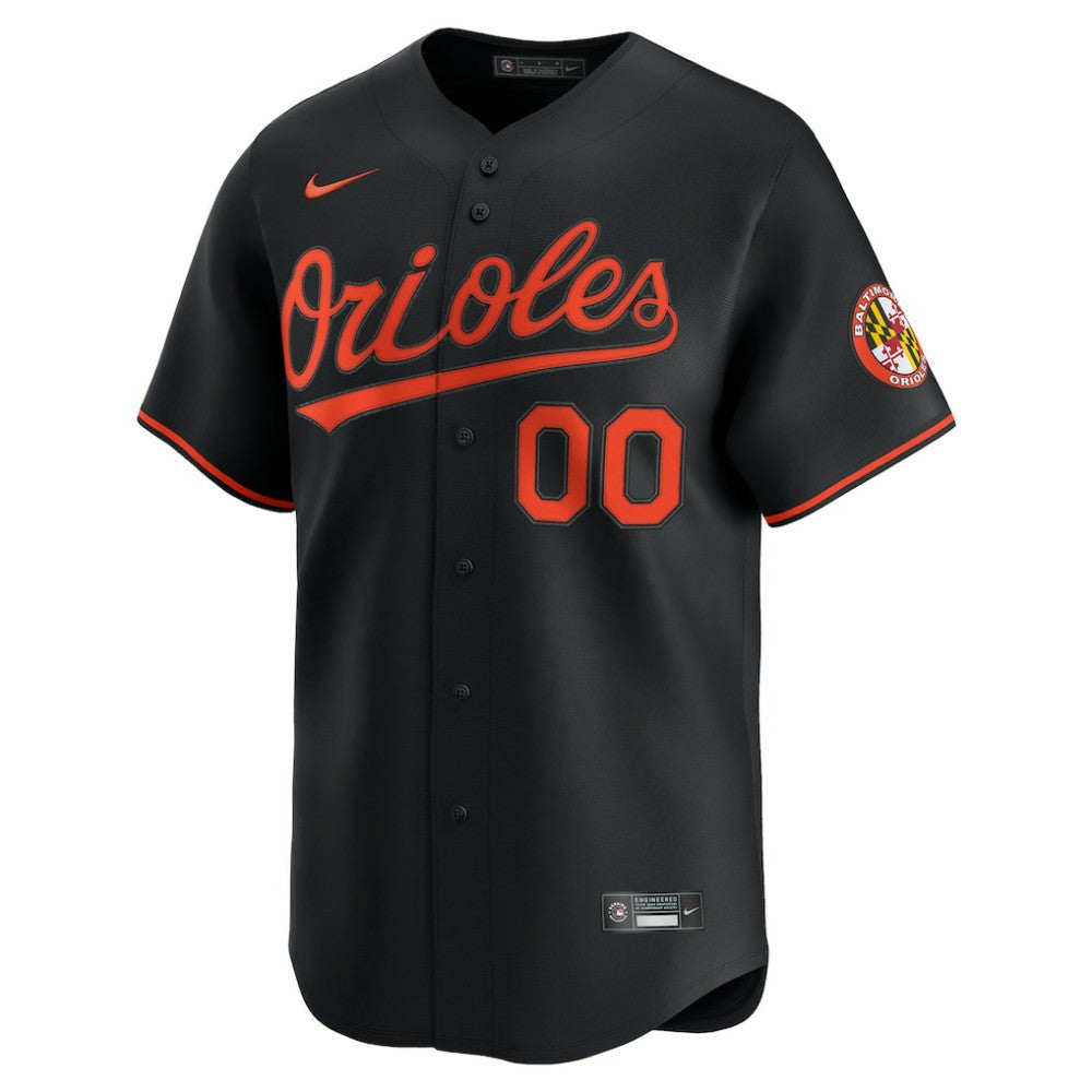 Baltimore Orioles Nike Alternate Limited Custom Jersey Near Me
