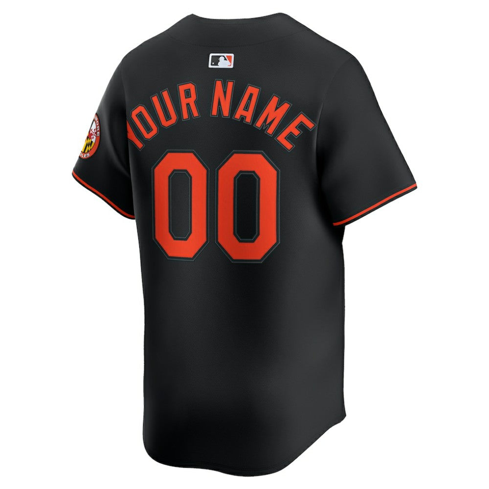 Baltimore Orioles Nike Alternate Limited Custom Jersey Near Me