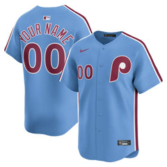 Philadelphia Phillies Nike Alternate Limited Custom Jersey Near Me