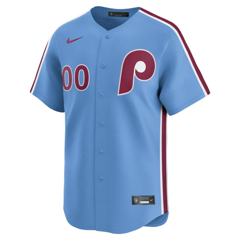 Philadelphia Phillies Nike Alternate Limited Custom Jersey Near Me