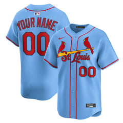 St. Louis Cardinals Nike Alternate Limited Custom Jersey Outlet