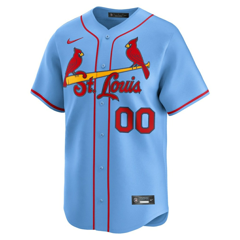 St. Louis Cardinals Nike Alternate Limited Custom Jersey Outlet
