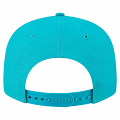 Miami Dolphins New Era Youth Main Script 9FIFTY Snapback Hat - Aqua - NFL