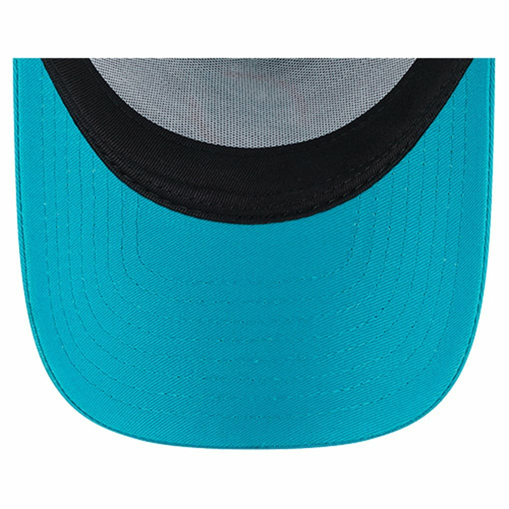 Miami Dolphins New Era Youth Main A-Frame 9FORTY Adjustable Hat - Aqua - NFL