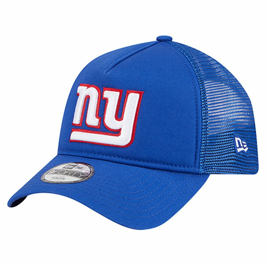 New York Giants New Era Preschool Main A-Frame 9FORTY Adjustable Hat - Royal - NFL