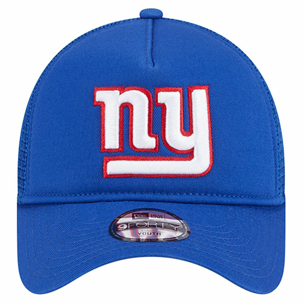 New York Giants New Era Preschool Main A-Frame 9FORTY Adjustable Hat - Royal - NFL
