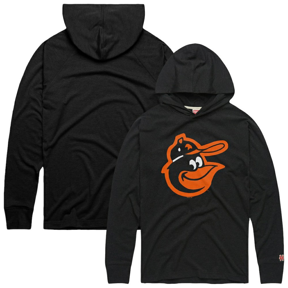Baltimore Orioles Homage Lightweight Raglan Tri-Blend Pullover Hoodie Online