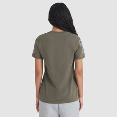 Detroit Lions Women's 2025 Salute to Service Sideline T-Shirt - Olive - Nike