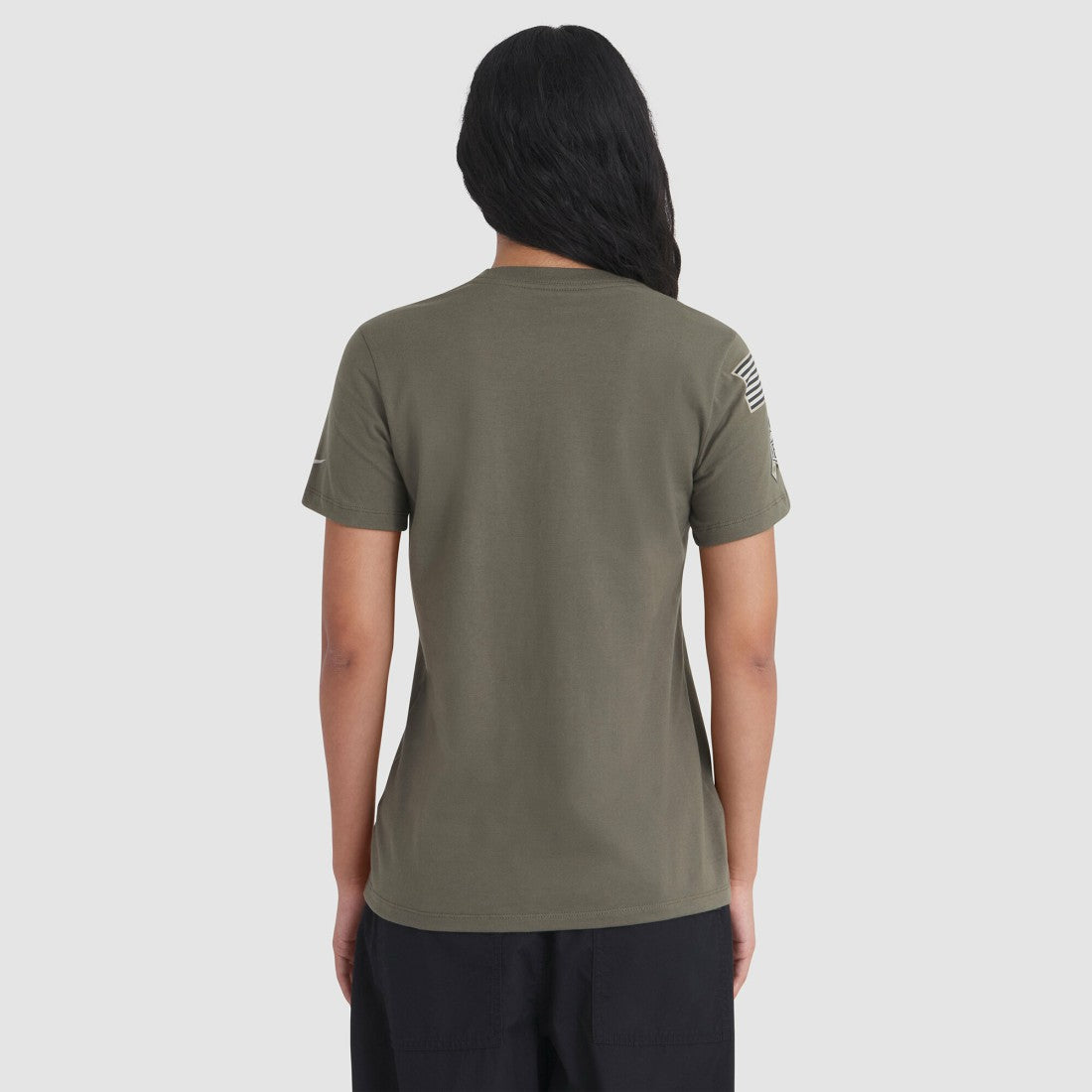 Green Bay Packers Women's 2025 Salute to Service Sideline T-Shirt - Olive - Nike