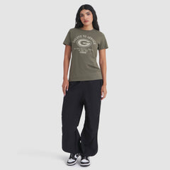 Green Bay Packers Women's 2025 Salute to Service Sideline T-Shirt - Olive - Nike