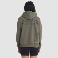 Jacksonville Jaguars Women's 2025 Salute to Service Sideline Standard Issue Dri-FIT Hoodie - Olive - Nike
