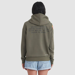 Arizona Cardinals Women's 2025 Salute to Service Sideline Standard Issue Dri-FIT Hoodie - Olive - Nike