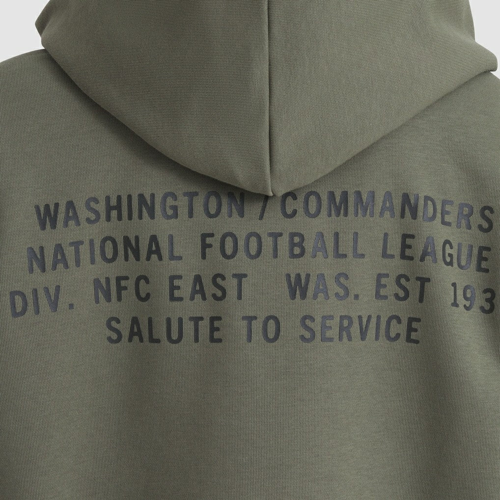 Washington Commanders Women's 2025 Salute to Service Sideline Standard Issue Dri-FIT Hoodie - Olive - Nike