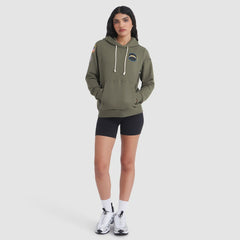Los Angeles Chargers Women's 2025 Salute to Service Sideline Standard Issue Dri-FIT Hoodie - Olive - Nike