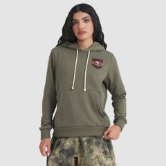 San Francisco 49ers Women's 2025 Salute to Service Sideline Standard Issue Dri-FIT Hoodie - Olive - Nike