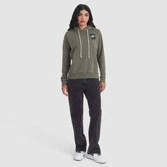 Philadelphia Eagles Women's 2025 Salute to Service Sideline Standard Issue Dri-FIT Hoodie - Olive - Nike