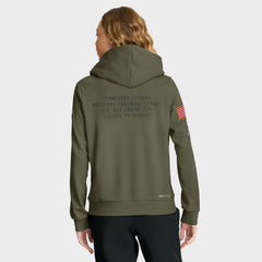 Tennessee Titans Women's 2025 Salute to Service Sideline Standard Issue Dri-FIT Hoodie - Olive - Nike