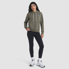 New Orleans Saints Women's 2025 Salute to Service Sideline Standard Issue Dri-FIT Hoodie - Olive - Nike