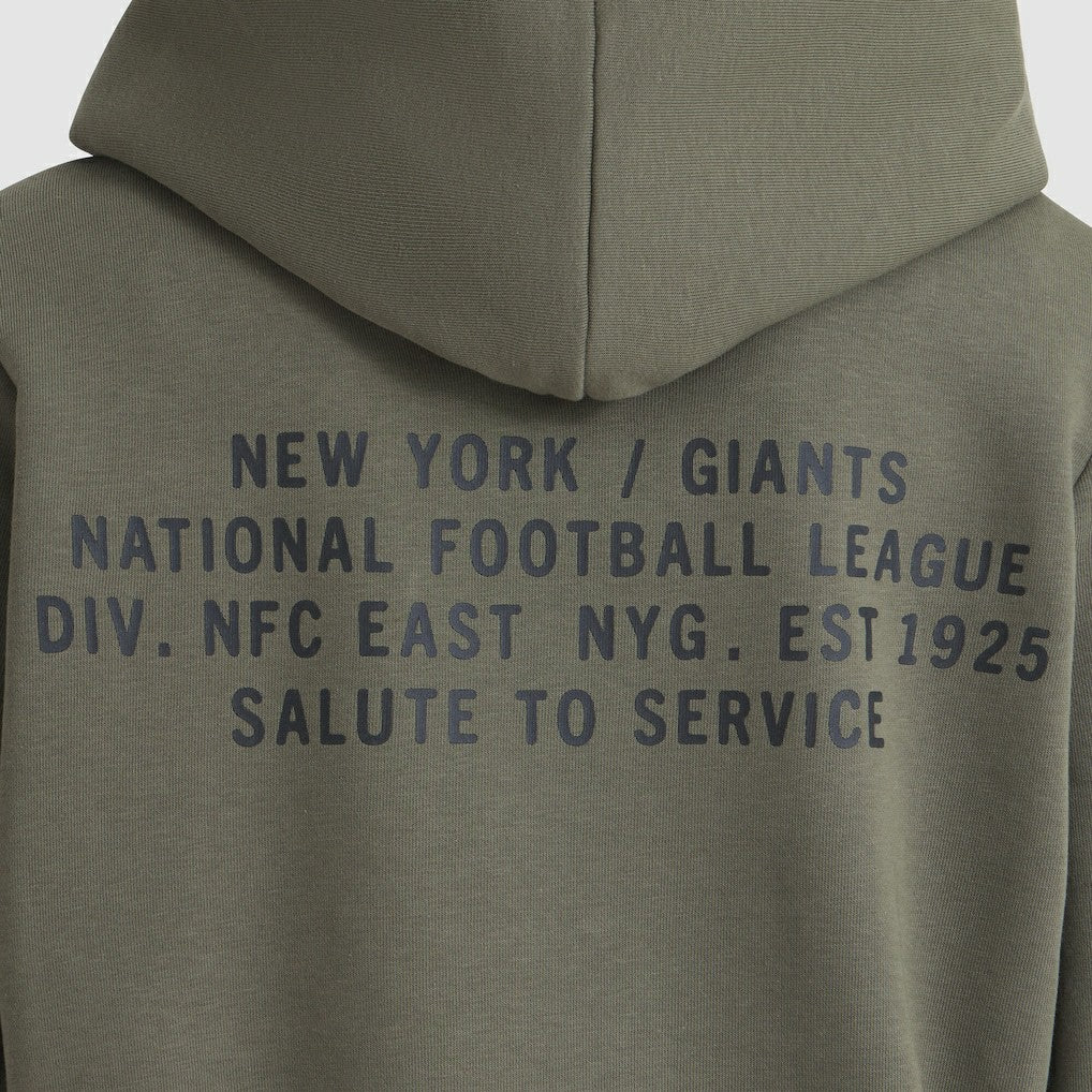 New York Giants Women's 2025 Salute to Service Sideline Standard Issue Dri-FIT Hoodie - Olive - Nike
