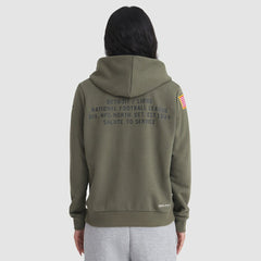 Detroit Lions Women's 2025 Salute to Service Sideline Standard Issue Dri-FIT Hoodie - Olive - Nike