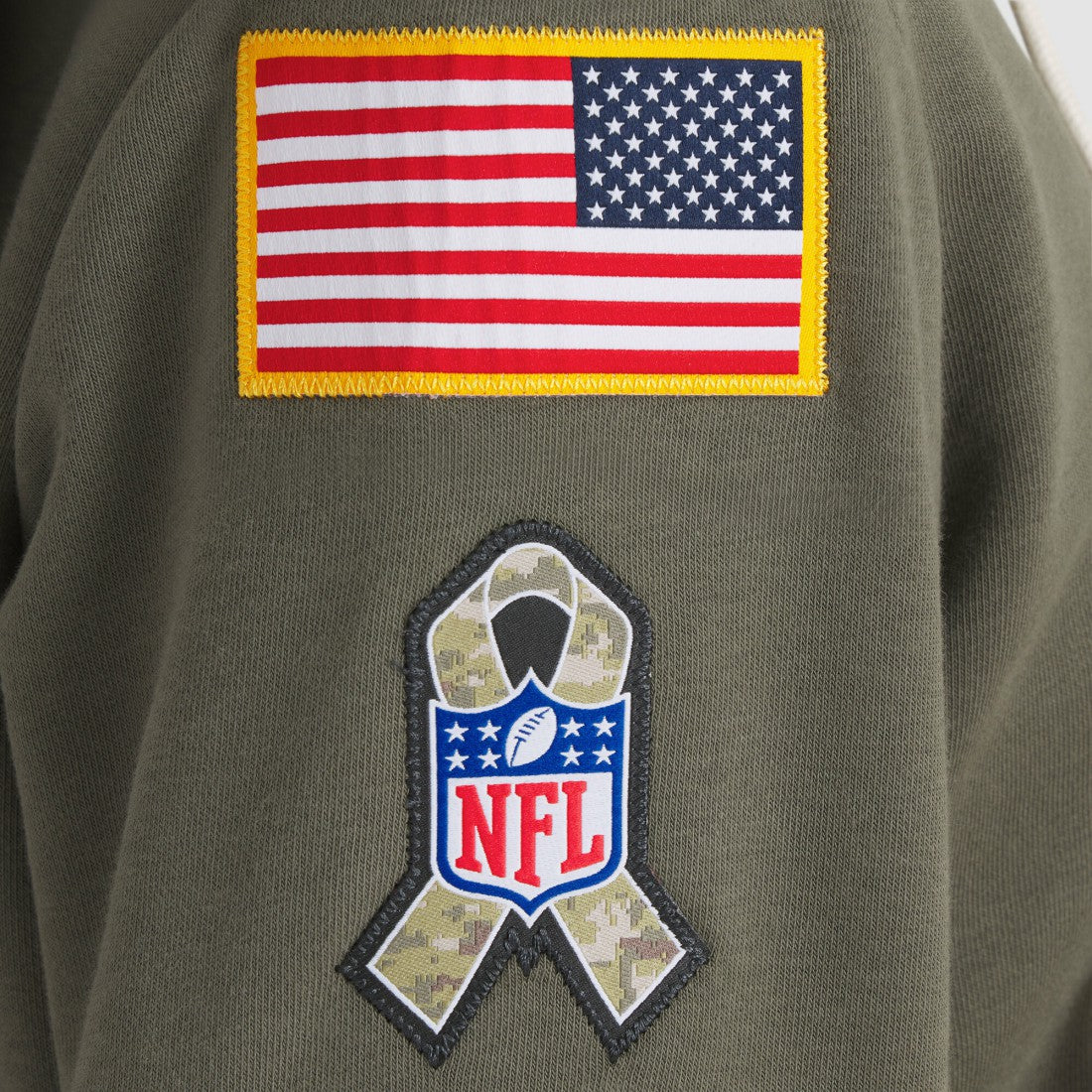 Green Bay Packers Women's 2025 Salute to Service Sideline Standard Issue Dri-FIT Hoodie - Olive - Nike