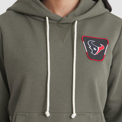 Houston Texans Women's 2025 Salute to Service Sideline Standard Issue Dri-FIT Hoodie - Olive - Nike