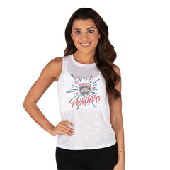 Florida Panthers Concepts Sport Women's Infuse Knit Tank Top - White | NHL Lifestyle