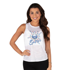 Buffalo Sabres Concepts Sport Women's Infuse Knit Tank Top - White | NHL discount