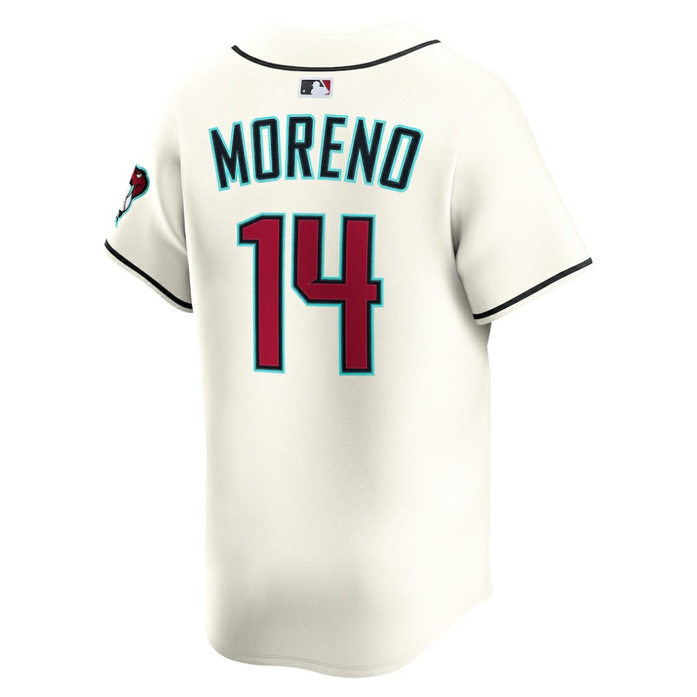 Gabriel Moreno Arizona Diamondbacks Nike Home Limited Player Jersey Near Me