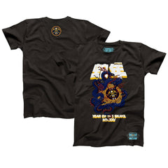 Denver Nuggets NBALab x Hyperfly Unisex Year of the Snake Lunar New Year Collection T-Shirt Heather Black