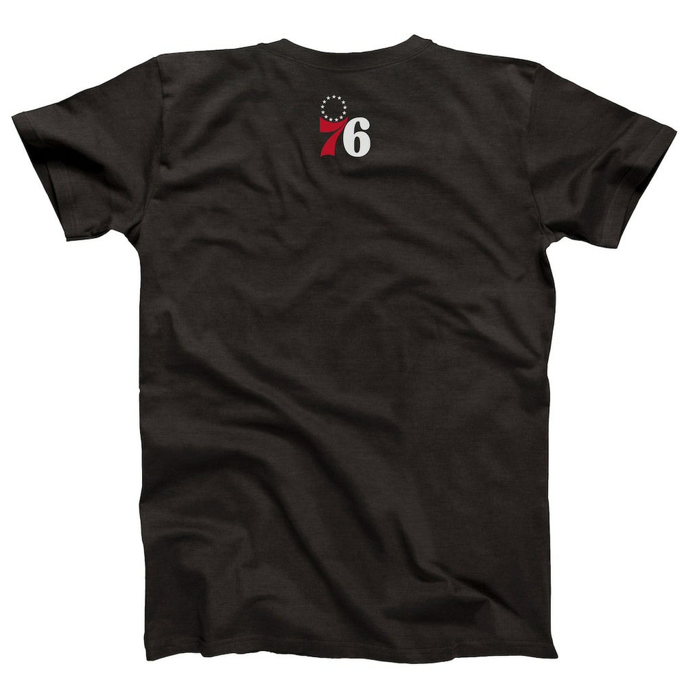Philadelphia 76ers NBALab x Hyperfly Unisex Year of the Snake Lunar New Year Collection T-Shirt Heather Black