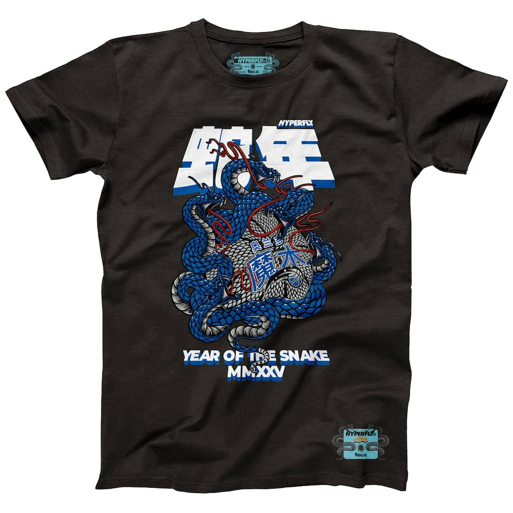 Orlando Magic NBALab x Hyperfly Unisex Year of the Snake Lunar New Year Collection T-Shirt Heather Black