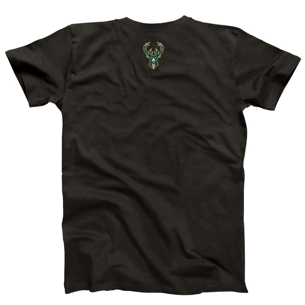 Milwaukee Bucks NBALab x Hyperfly Unisex Year of the Snake Lunar New Year Collection T-Shirt Heather Black