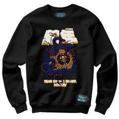 Denver Nuggets NBALab x Hyperfly Unisex Year of the Snake Lunar New Year Collection Sweatshirt Black