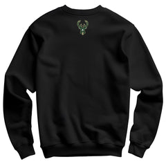 Milwaukee Bucks NBALab x Hyperfly Unisex Year of the Snake Lunar New Year Collection Sweatshirt Black