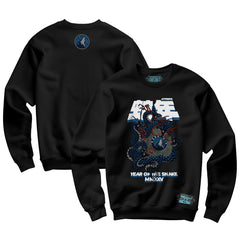 Minnesota Timberwolves NBALab x Hyperfly Unisex Year of the Snake Lunar New Year Collection Sweatshirt Black