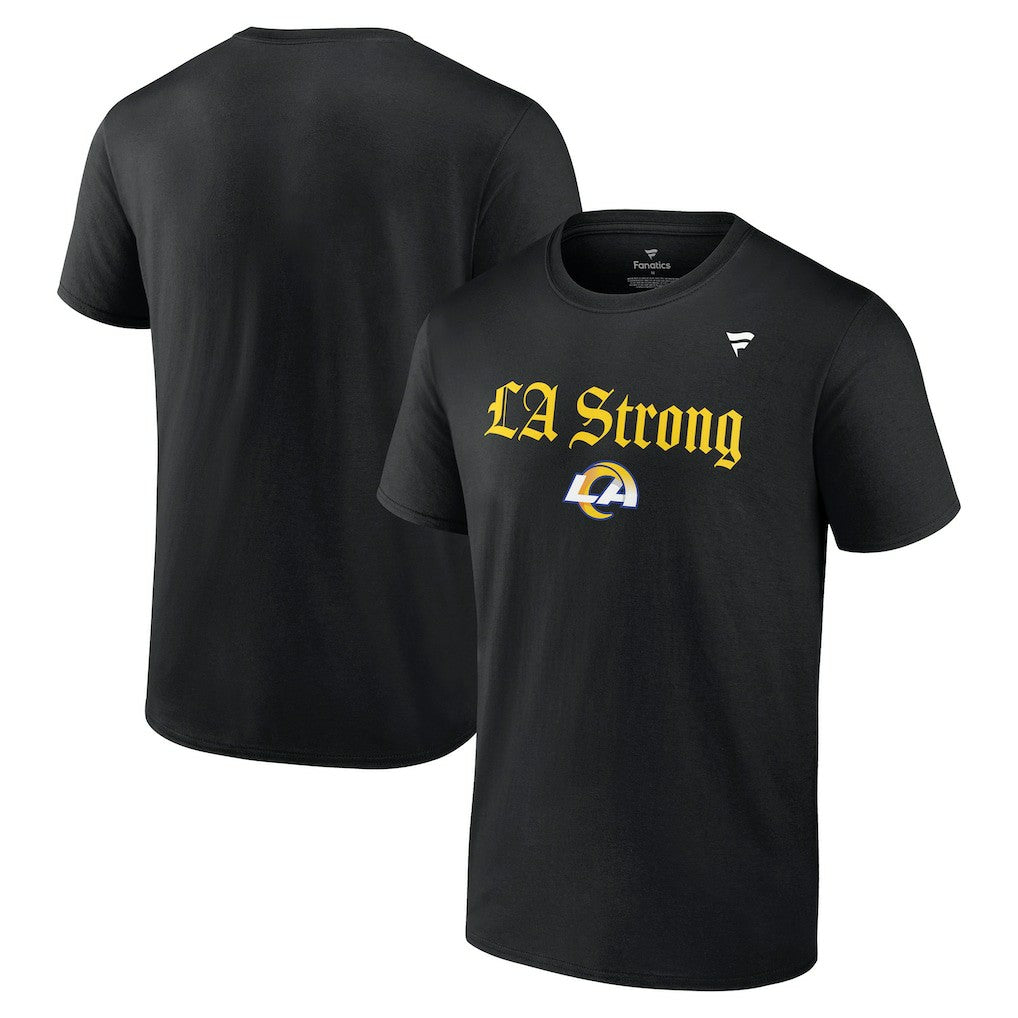 Los Angeles Rams Unisex LA Strong T-Shirt - Black - Fanatics